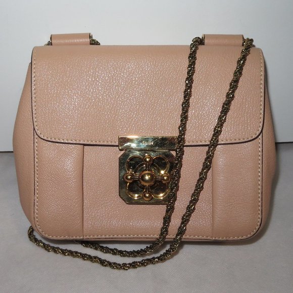 Chloe Elsie Small Bag Cream Leather - Picture 3 of 14